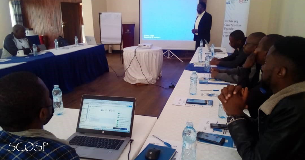 SCOSP Participates in Digital Security Training of Human Rights Defenders in Kigezi sub-region